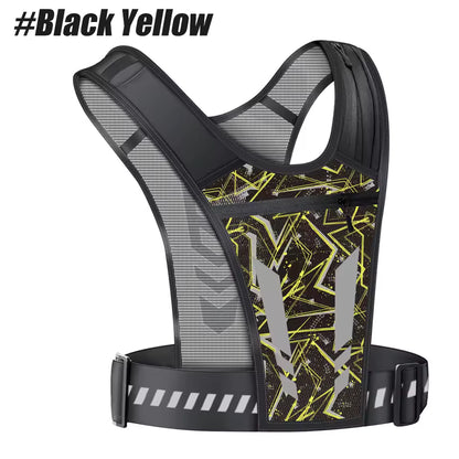 Reflective Running Vest - Yellow Edition