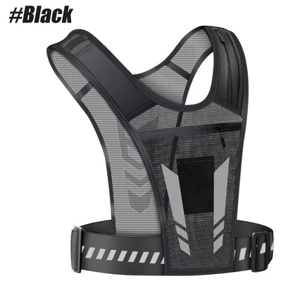 Reflective Running Vest - Black Edition
